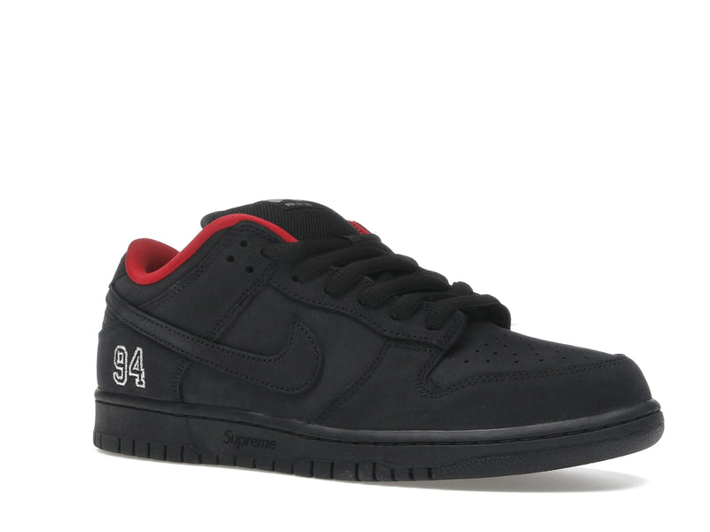 Nike SB Dunk Low Supreme 94 Black - Black/Black/Black - HQ8487-001 - 03