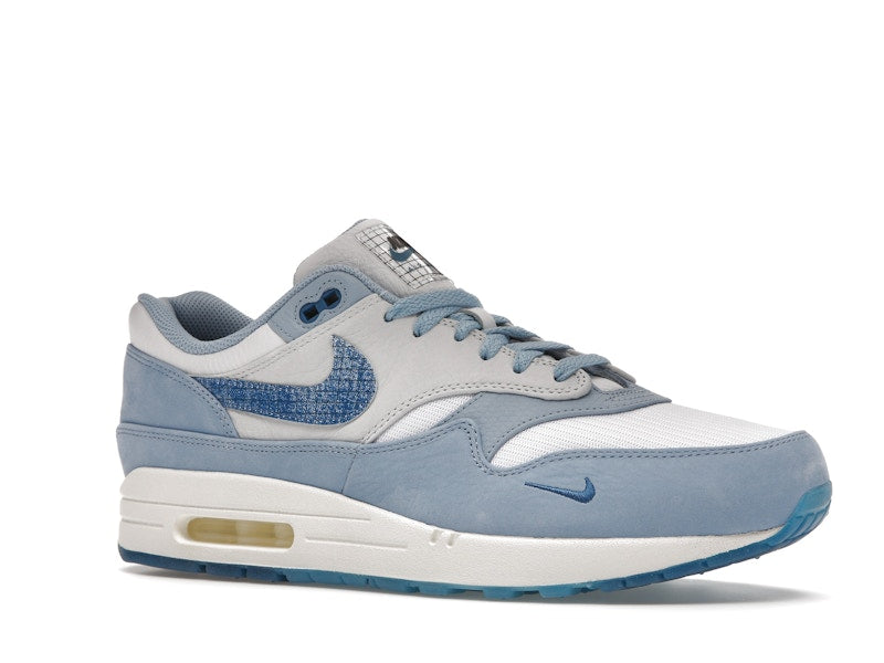 Nike Air Max 1 Premium Blueprint - White/Dark Marina Blue/Leche Blue - DR0448-100 - 03