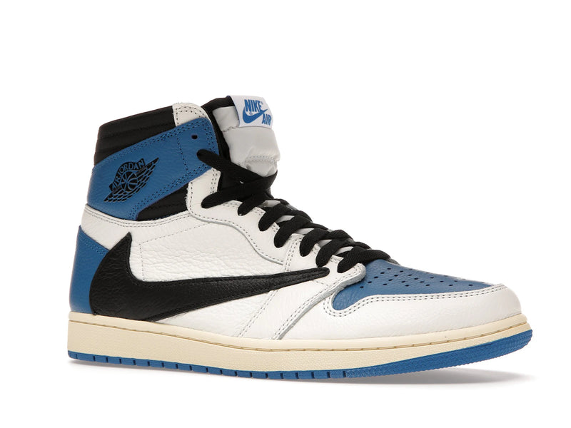Air Jordan 1 High OG SP Fragment Design X Travis Scott - Sail/Black-Military Blue-Shy Pink - DH3227-105 - 03
