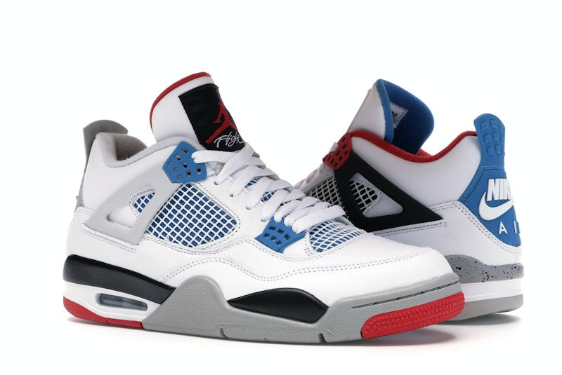 Air Jordan 4 Retro What The - White/Military Blue-Fire Red-Black-Cement Grey - CI1184-146 - 03