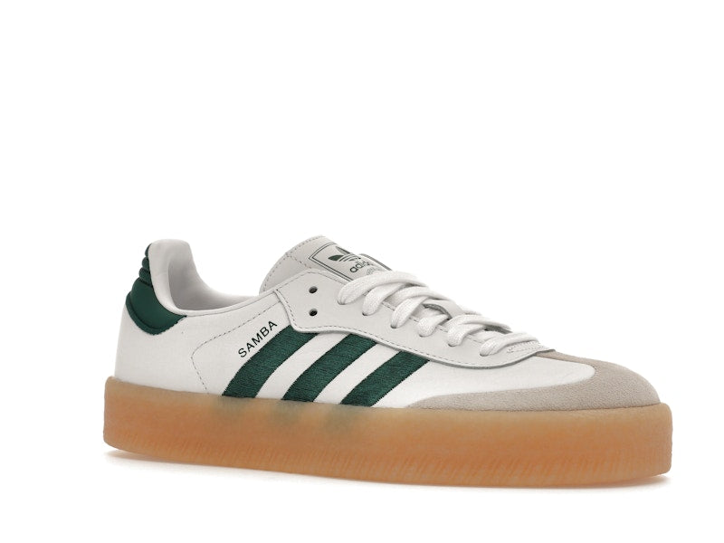 adidas Sambae White Collegiate Green Gum (Women's) - visning 4