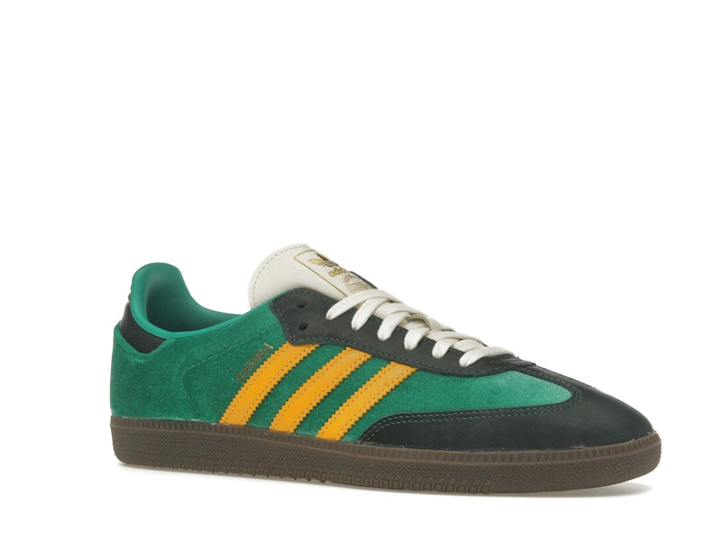 adidas Samba OG Court Green Preloved Yellow (Women's) - Court Green/Preloved Yellow/Collegiate Green - JI2681 - 03