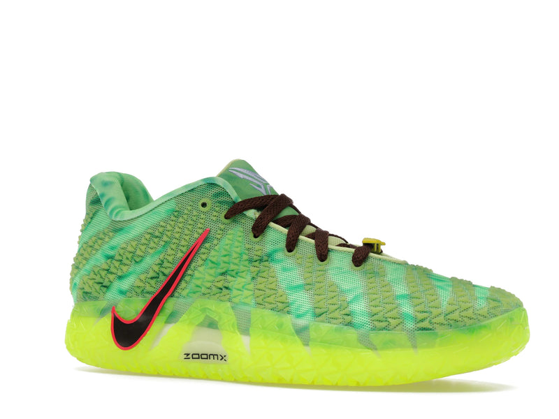 Nike JA 3 Zombie - Light Lemon Twist/Hemp/Bright Crimson/Black - HV9923-700 / HV9924-700 - 03