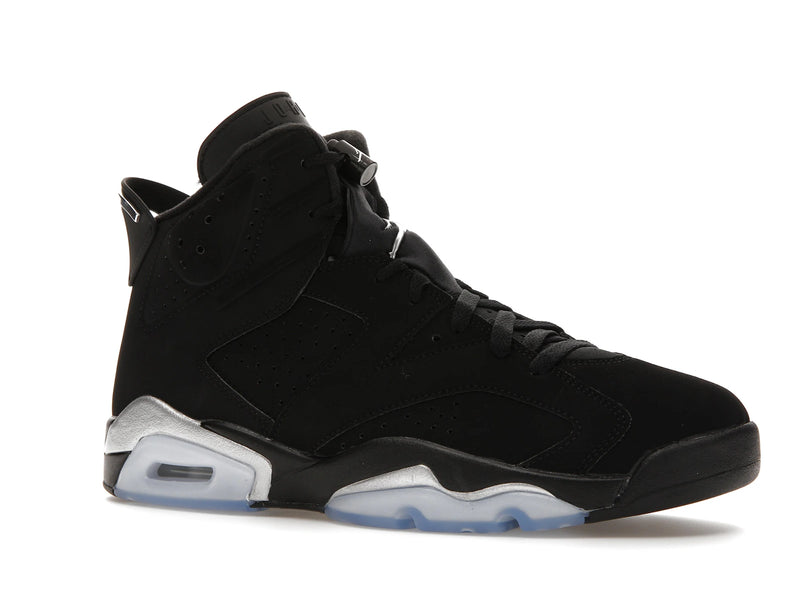 Air Jordan 6 Retro Metallic Silver - Black/Black/Metallic Silver - DX2836-001 - 03
