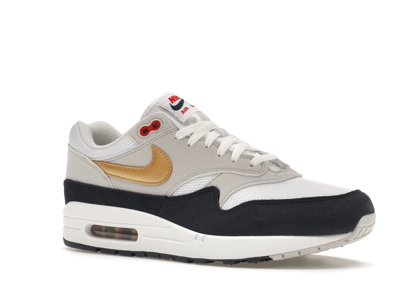 Nike Air Max 1 Olympic - Obsidian/White/Light Smoke Grey/Metallic Gold - HM9604-400 - 03