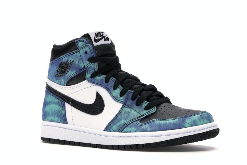 Air Jordan 1 Retro High Tie Dye (W) - White/Black-Aurora Green - CD0461-100 - 03