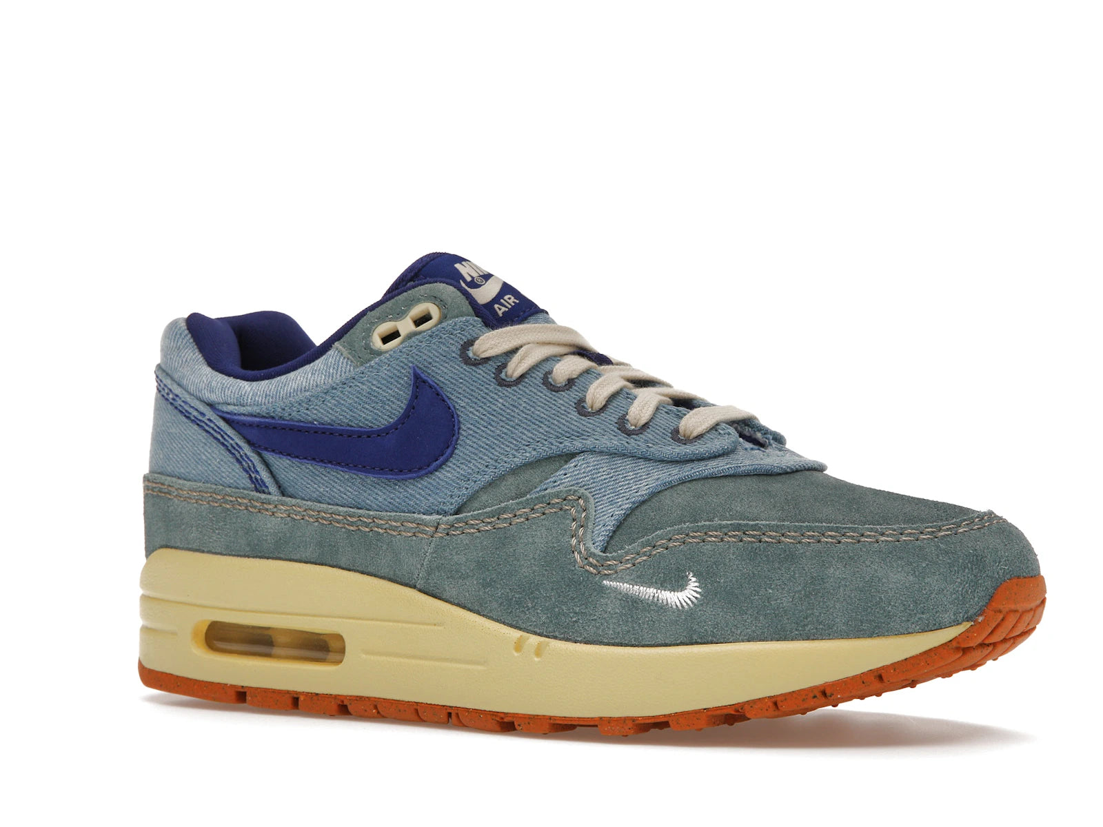 Nike Air Max 1 PRM Mineral Slate - Mineral Slate/Deep Royal Blue-Lemon Wash - DV3050-300 - 03