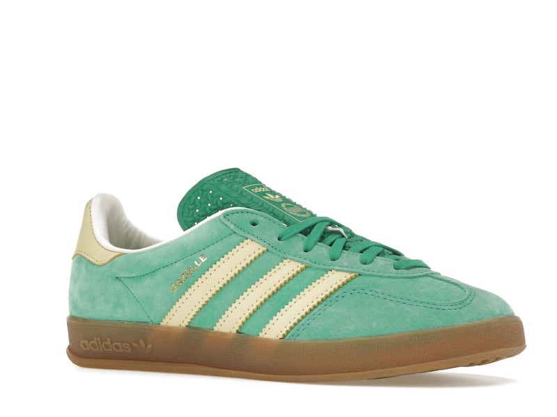 adidas Gazelle Indoor Semi Court Green - Semi Court Green/Almost Yellow/Gum - IH7500 - 03
