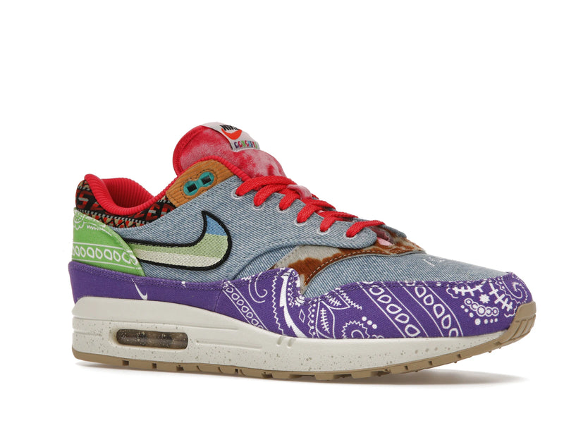 Nike Air Max 1 SP Concepts Denim Paisley - Wild Violet/Multi-Color-Sail - (Special Box) DN1803-500 - 03