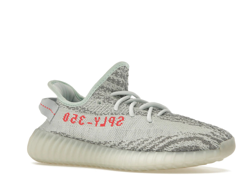 Adidas Yeezy Boost 350 V2 Blue Tint - Blue Tint/Grey Three/High Risk Red - B37571 - 03