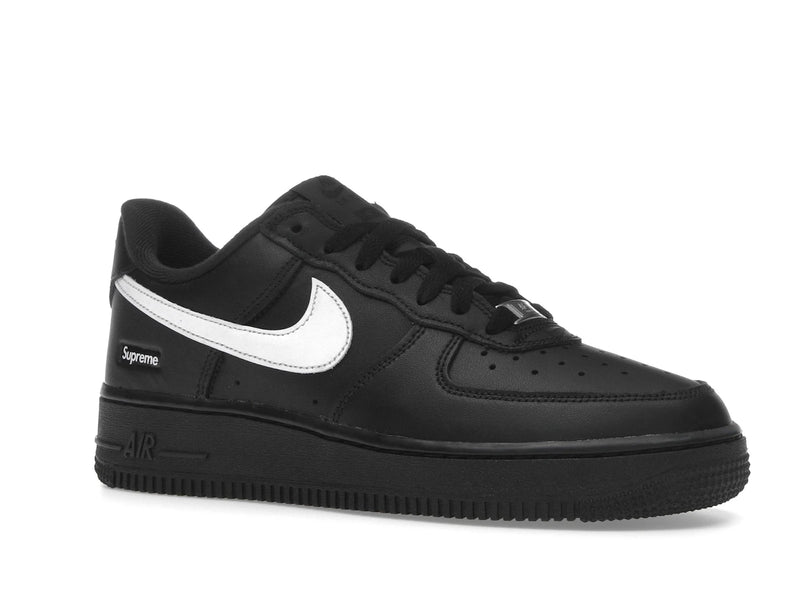 Nike Air Force 1 Low Supreme Black White - Black/White/Black - CU9225-002 - 03