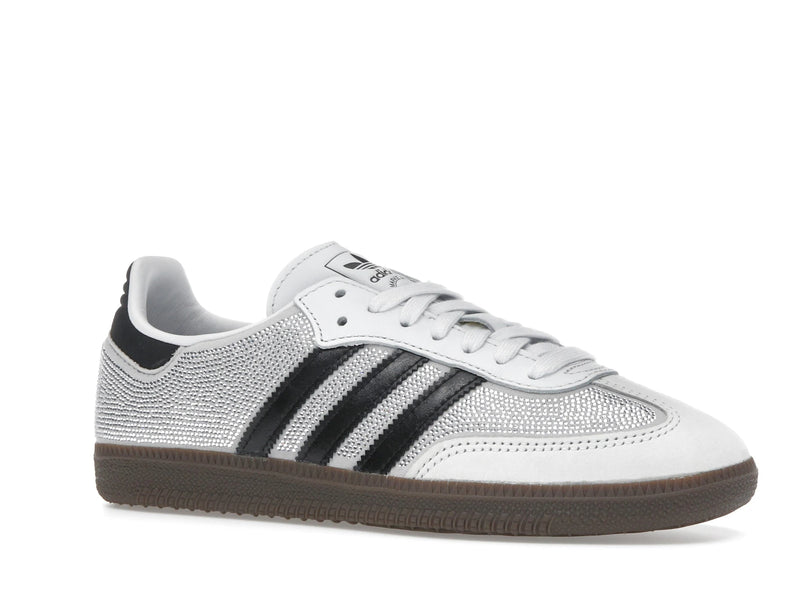 Adidas Samba OG Rhinestone Crystal White Silver - Crystal White/Crystal White/Silver Metallic - IH9055 - 03