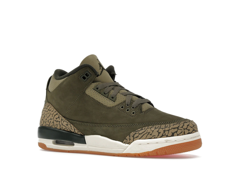 Air Jordan 3 Retro Family Affair (GS) - Medium Olive/Sequoia/Neutral Olive/Sail/Total Crimson - DM0967-202 - 03