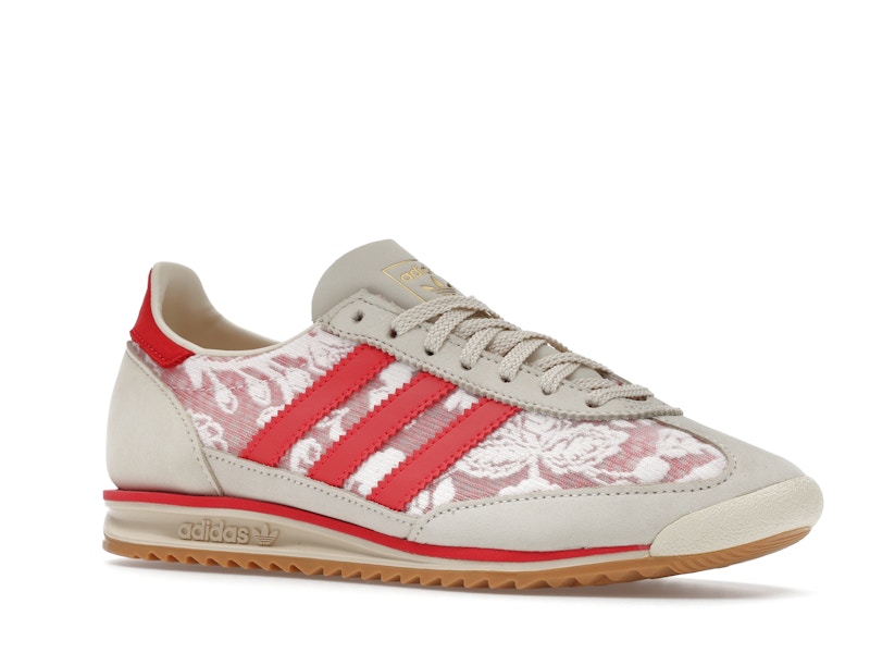 adidas SL 72 OG Liberty London Better Scarlet (Women's) - Footwear White/Crew White/Better Scarlet - JS1311 - 03