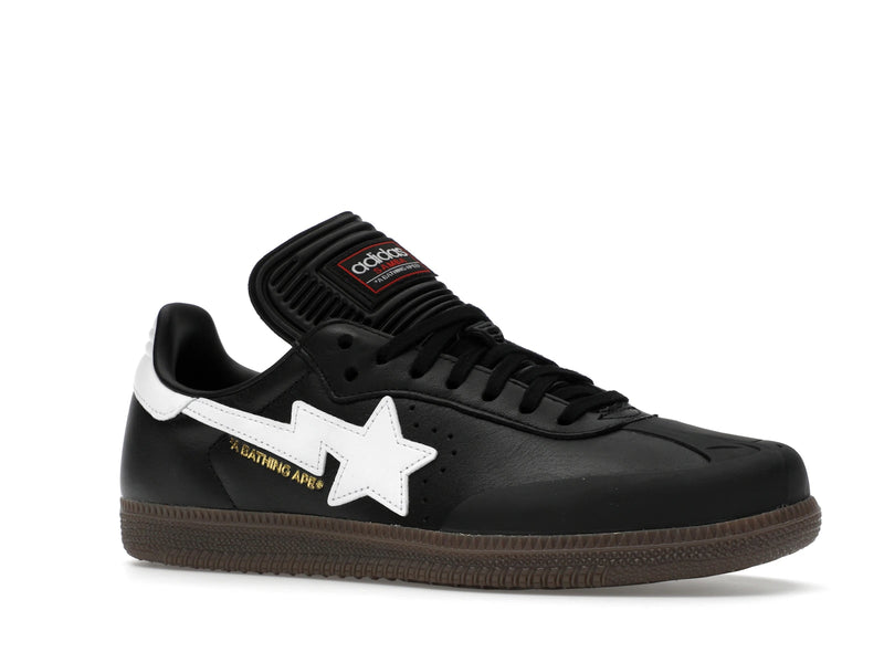 Adidas Samba Bape Black White Gum - Black/White/Gum - JR9246 - 03