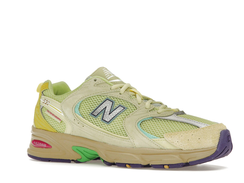 New Balance 530 Salehe Bembury Prosperity Be The Prize - Dusty Yellow/Celery Green - MR530PR - 03