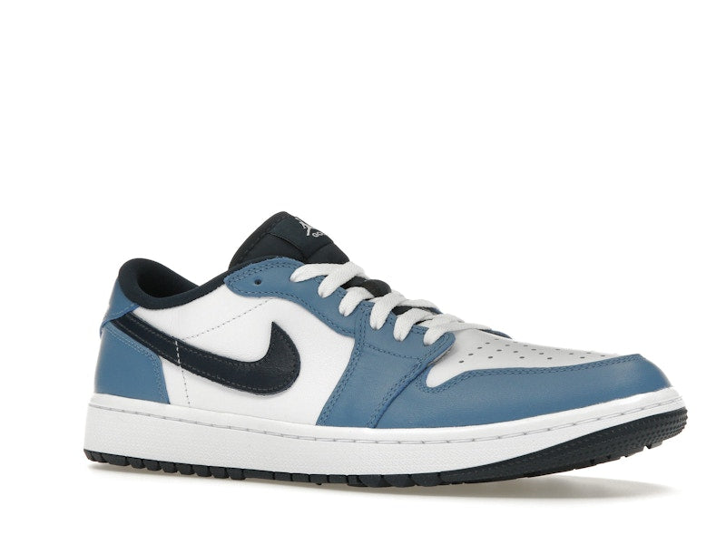 Jordan 1 Low Golf White Aegean Storm - vue 4