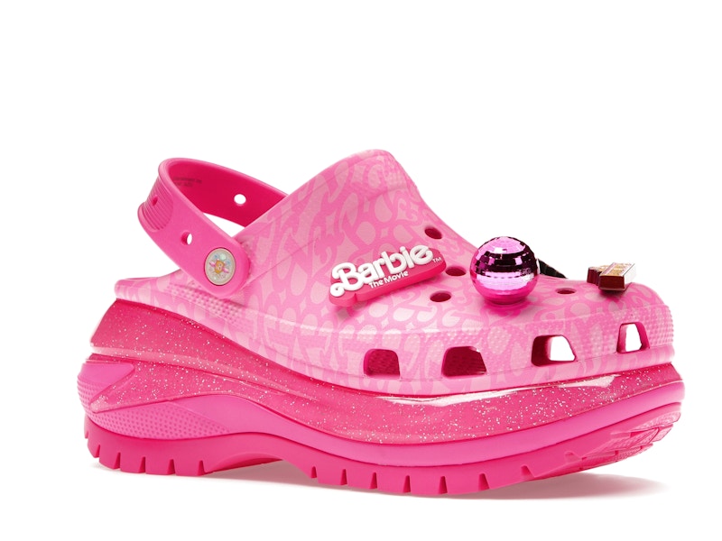 Crocs Classic Mega Crush Clog Barbie The Movie Electric Pink - visning 4
