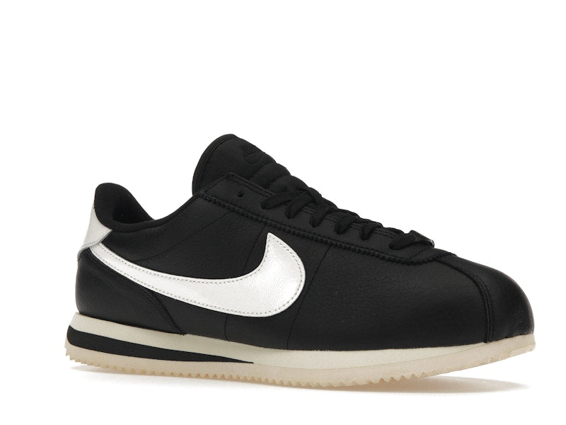 Nike Cortez 23 Premium Black Sail (Women's) - Black/Sail/Alabaster - FB6877-001 - 03