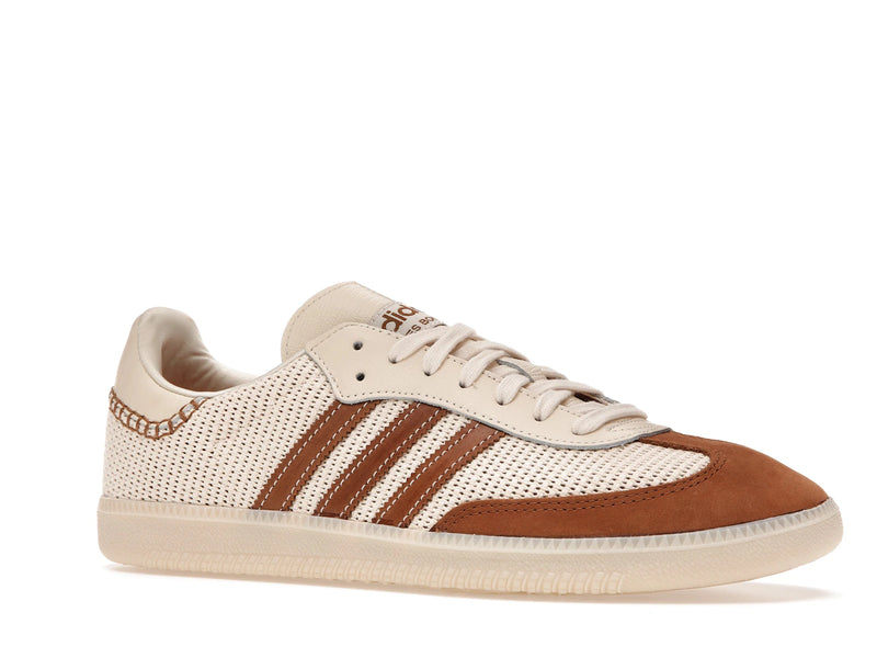 Adidas Samba Wales Bonner Cream White - Cream White/Brown/Cream White - FX7720 - 03