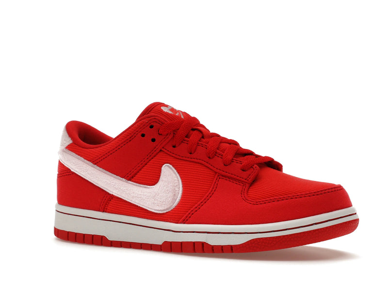 Nike Dunk Low Valentines Day (2024) (GS) - Fire Red/Pink Foam/Light Crimson/White/Team Red - FZ3548-612 - 03