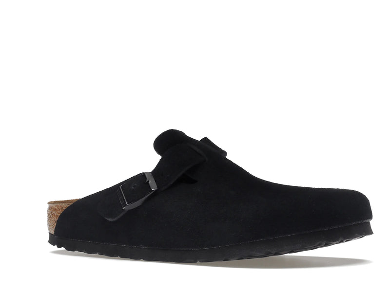 Birkenstock Boston Soft Footbed Suede Black - 0660471/0660473 - 03
