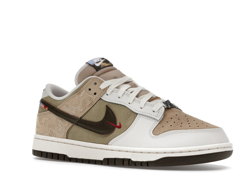 Nike Dunk Low Pegasus Pack Linen Phantom - Linen/Phantom/Neutral Olive/Dark Hazel - IQ1118-220 - 03