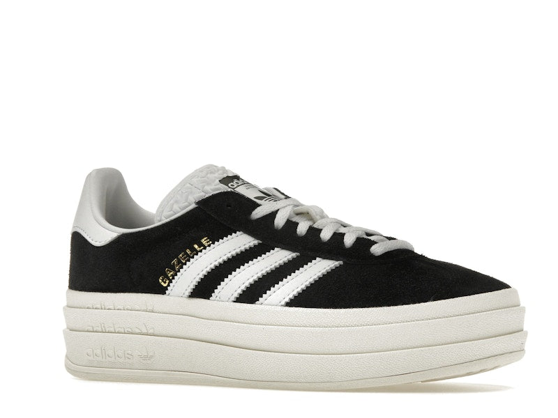 adidas Gazelle Bold Core Black White (Women's) - Core Black/Footwear White/Core White - HQ6912 - 03