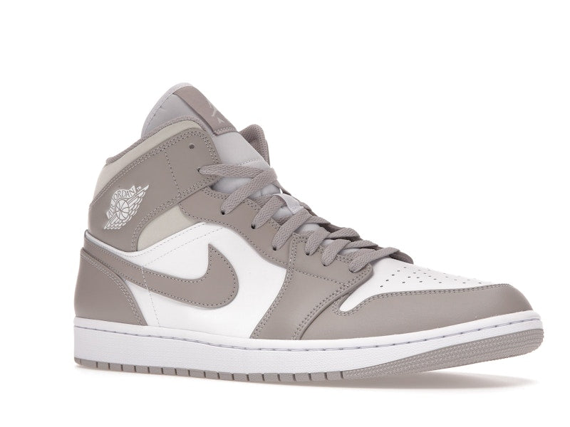 Air Jordan 1 Mid Linen - White/Linen-Linen - 554724-082 - 03