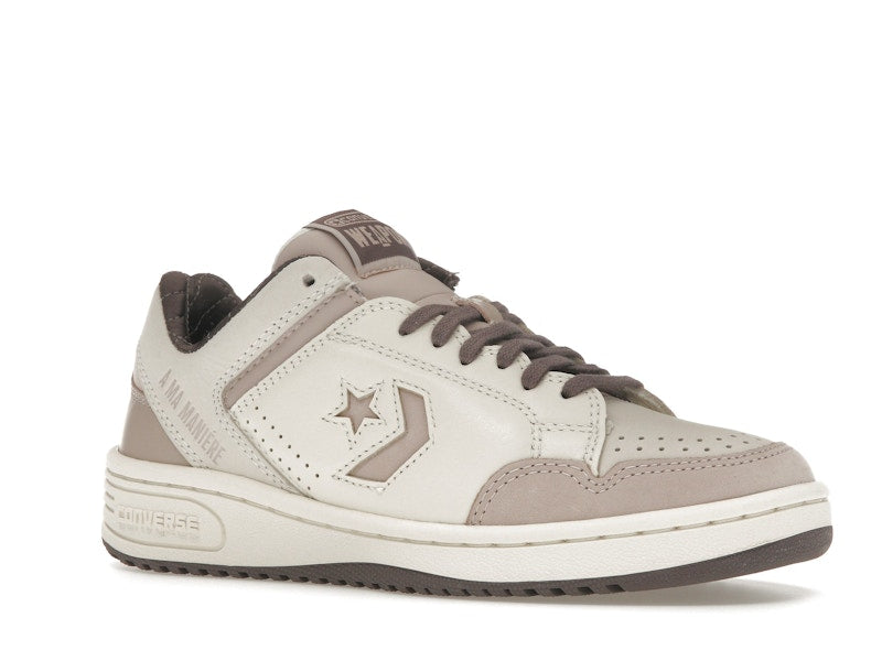 Converse Weapon Ox A Ma Maniére While You Were Sleeping - Cream/Tan-Violet Ore - A13560C - 03