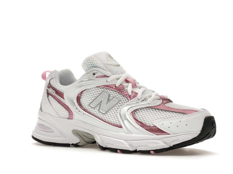 New Balance 530 White Pink Sugar - White/Pink Sugar/Silver Metallic - MR530PK - 03