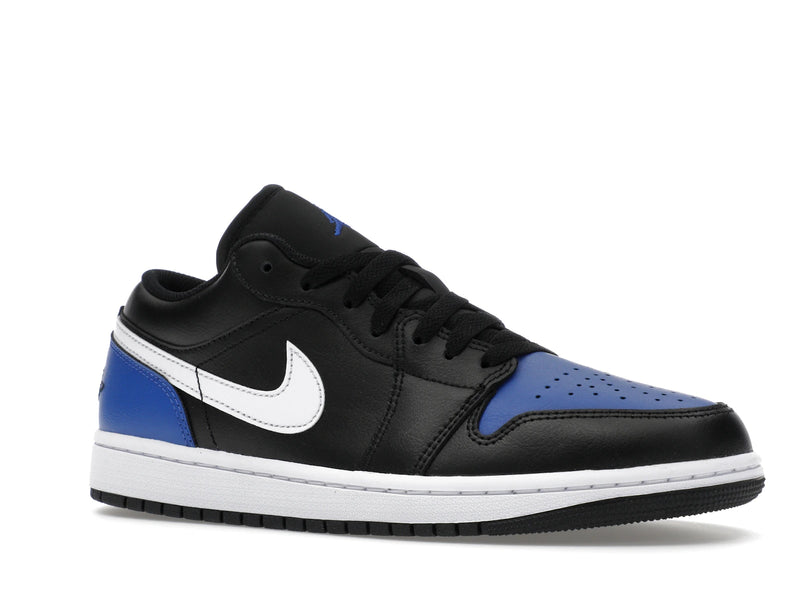 Air Jordan 1 Low Black Royal Toe - Black/White/Game Royal - 553558-042 - 03