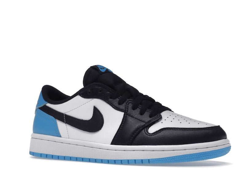 Jordan 1 Retro Low OG Black Dark Powder Blue (Women's) - vue 4