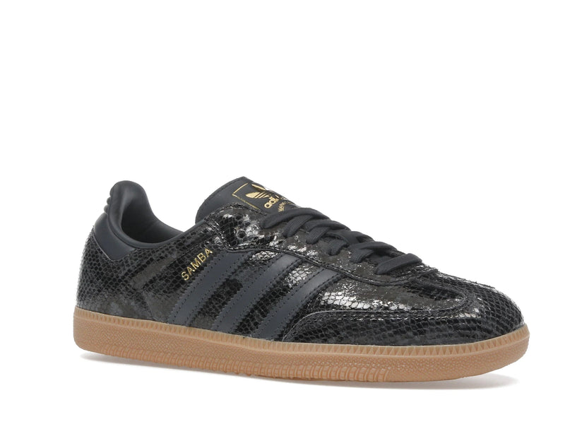 Adidas Samba OG Snakeskin Black - Core Black/Grey Six/Gum 3 - JQ3532 - 03