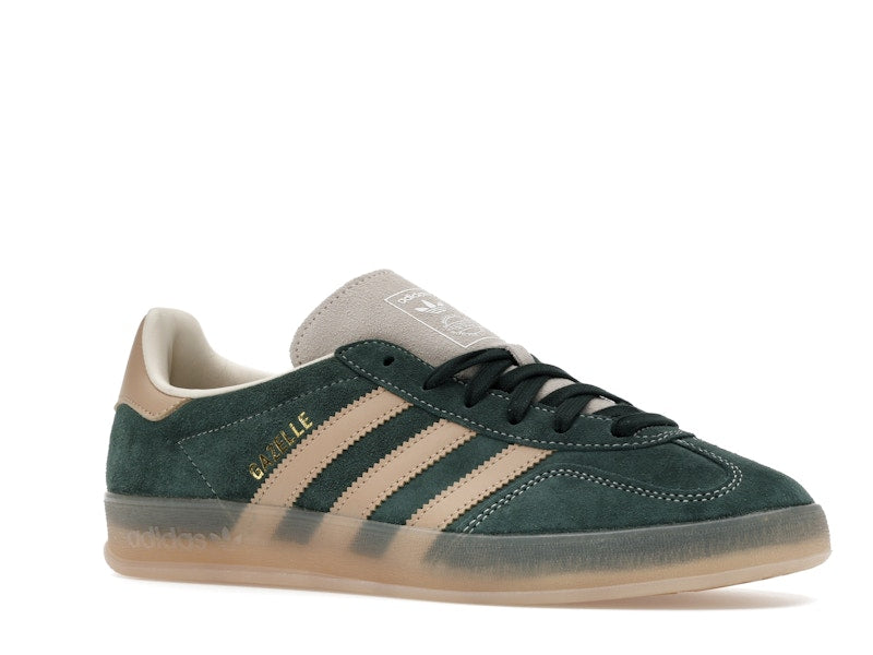 adidas Gazelle Indoor Shadow Green Warm Sandstone - Shadow Green/Warm Sandstone/Wonder White - JH5402 - 03