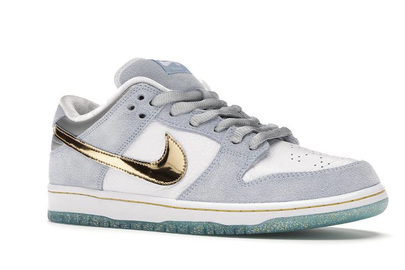 Nike SB Dunk Low Sean Cliver - Ice Blue/White-Metallic Gold-Metallic Silver - DC9936-100 - 03