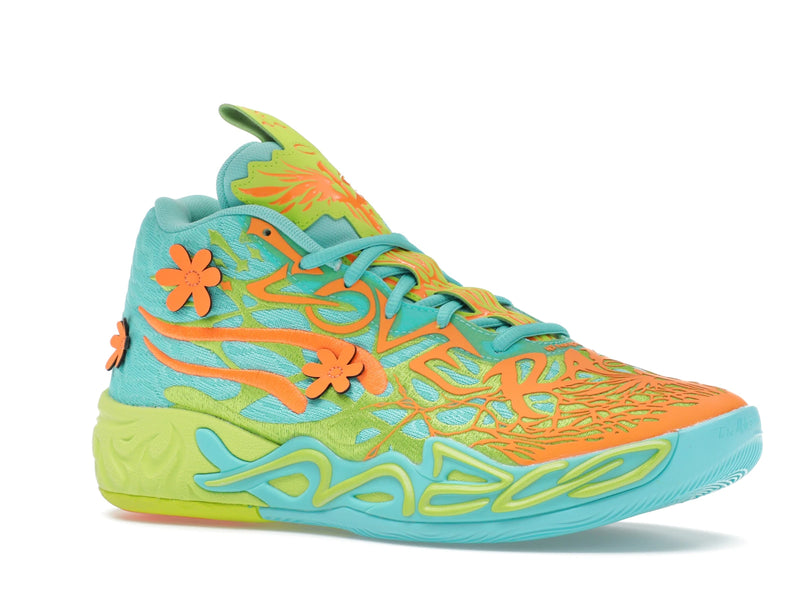 Puma Lamelo Ball Mb04 Scooby Doo - Aquatic/Lime Smash/Heat Fire - 310776-01 - 03