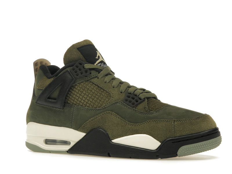 Air Jordan 4 Retro SE Craft Medium Olive - Medium Olive/Pale Vanilla/Khaki/Black/Sail - FB9927-200 - 03