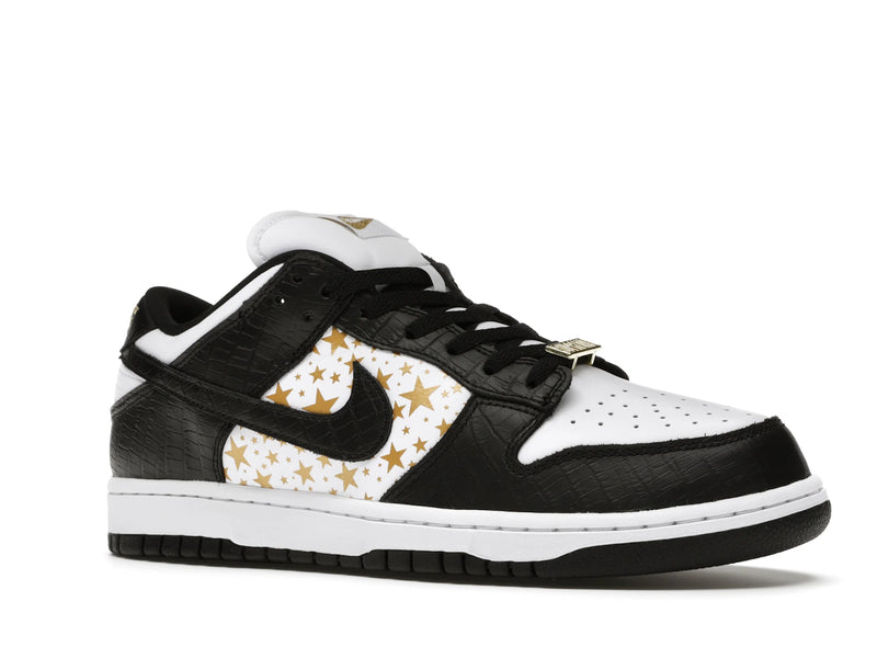 Nike SB Dunk Low Supreme Black - Black/Metallic Gold-White - DH3228-102 - 03