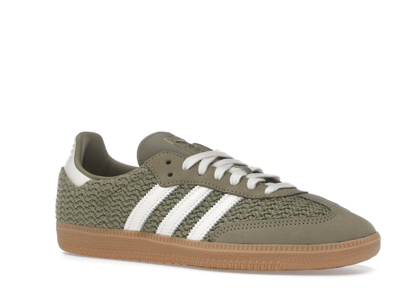 adidas Samba OG Crochet Pack Orbit Green (Women's) - Orbit Green/Cream White/Gum - JR9447 - 03
