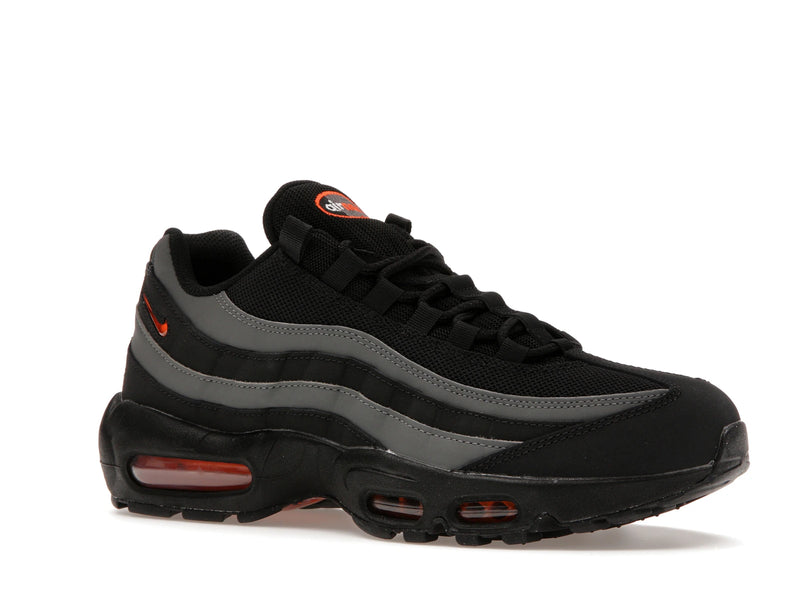 Nike Air Max 95 Black Grey Safety Orange - Black/Grey/Safety Orange - DX2657-001 - 03