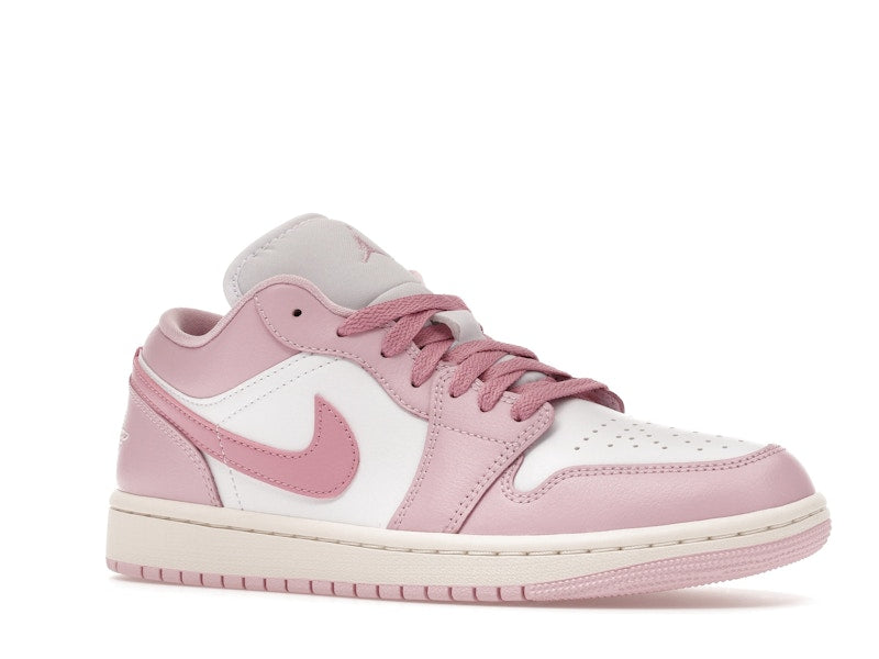 Jordan 1 Low Iced Carmine White (Women's) - vista 4