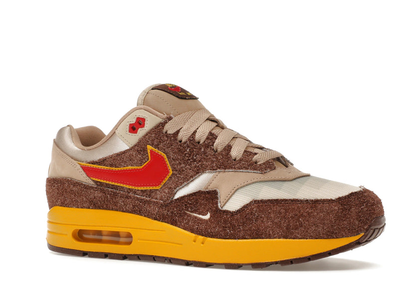 Nike Air Max 1 Swoosh Low Poly Big Head Origins - Light Chocolate/Hemp/Sand Drift/University Red - HV5776-200 - 03