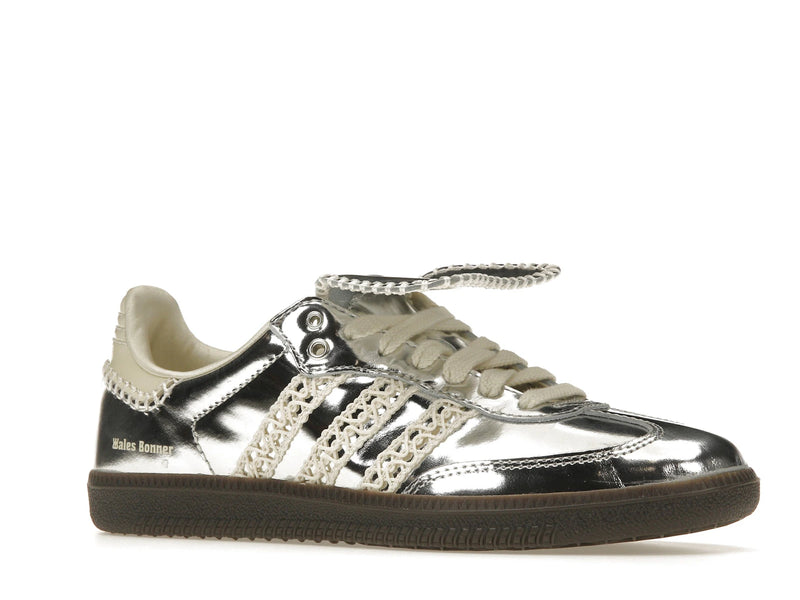 Adidas Samba Wales Bonner Silver - Silver Metallic/Cream White/Grey One - IG8181 - 03