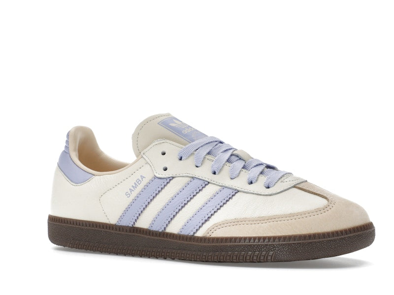 adidas Samba OG Cream White Violet (Women's) - Cream White/Violet Tone/Sand Strata - JI2678 - 03