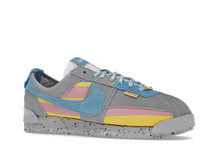 Nike Cortez Union Grey Blue - Grey/Blue/Pink/Yellow - DR1413-002 - 03