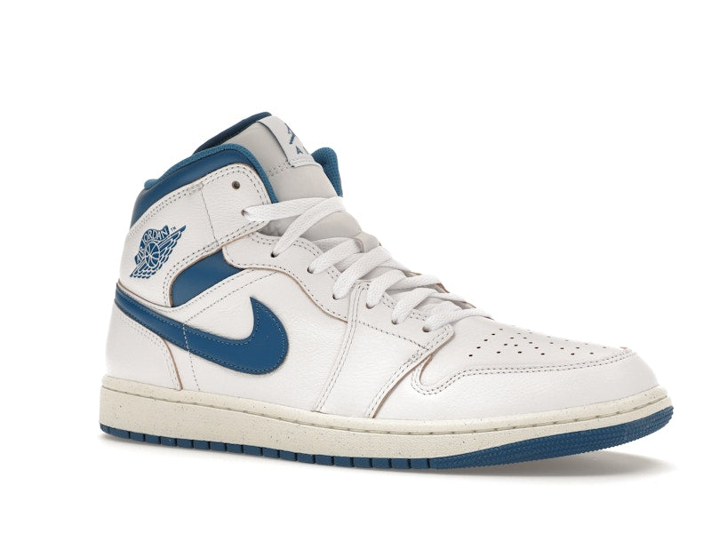 Air Jordan 1 Mid SE Industrial Blue - White/Sail/Industrial Blue - FN5215-141 - 03