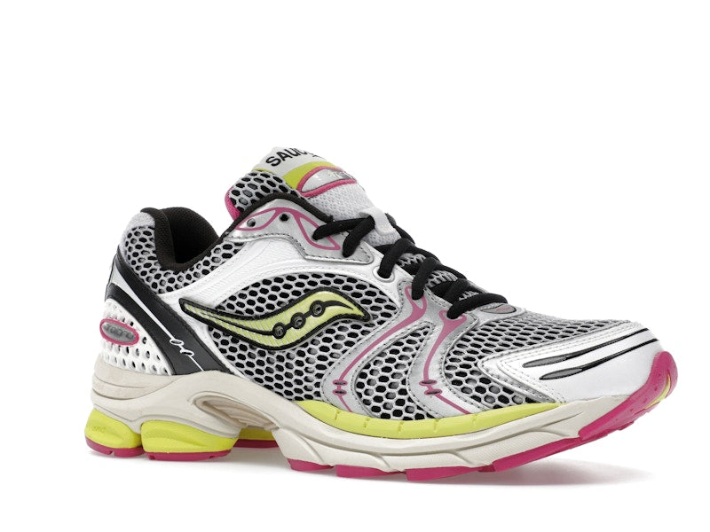 Saucony Progrid Triumph 4 White Fluo Pink - White/Fluo - S70704-14 - 03
