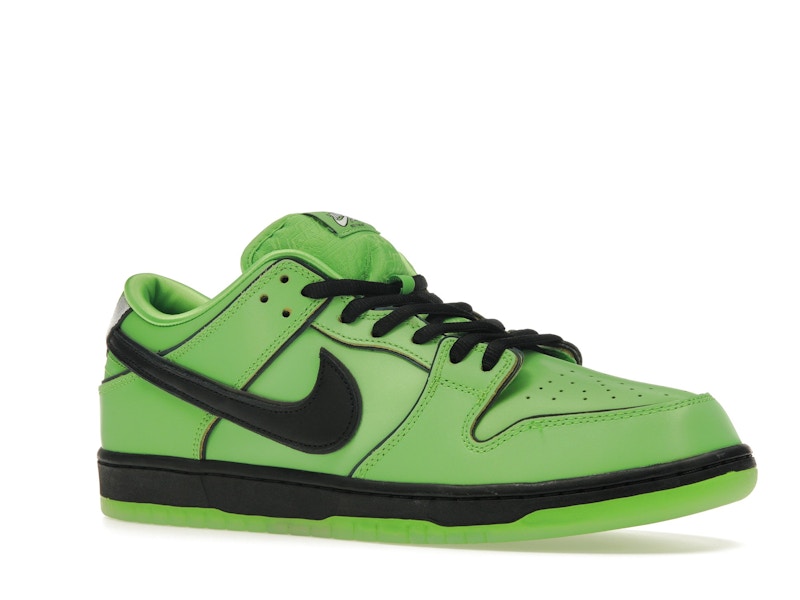 Nike SB Dunk Low The Powerpuff Girls Buttercup - Mean Green/Black/Lotus Pink - FZ8319-300 - 03