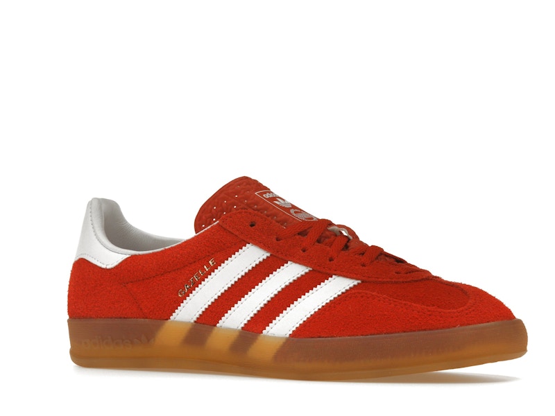 adidas Gazelle Indoor Bold Orange (Women's) - Bold Orange/Footwear White/Gum - HQ8718 - 03